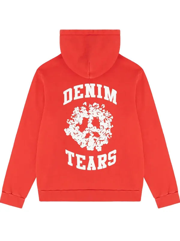 Red Denim Tears Hoodie