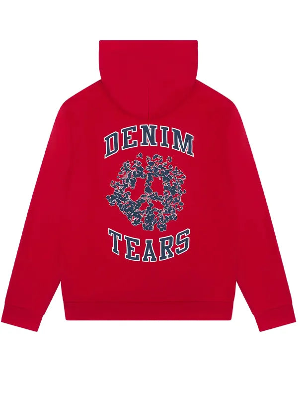 Red Denim Tears Hoodie