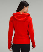 Red Lululemon Scuba Jacket