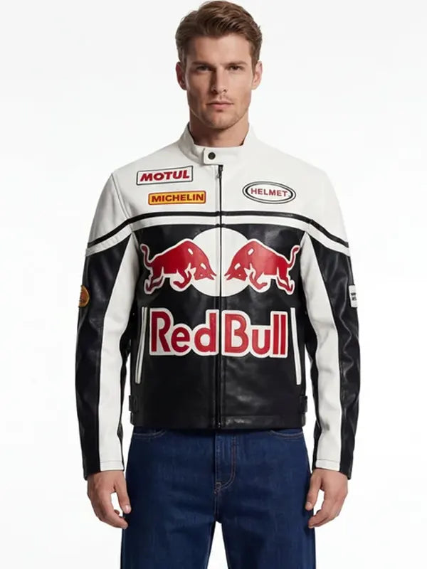 White Redbull Racing Jacket