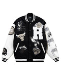Revenge-Skull-Varsity-Jacket-Black