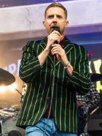 Ricky Wilson Alexandra Palace Park Striped Blazer