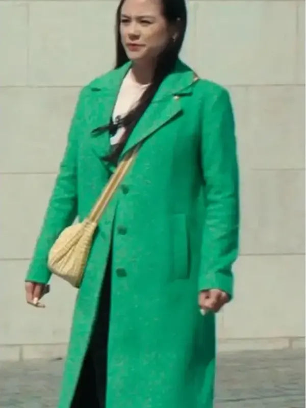 Run Away S01 Clara Lioe Wool Coat