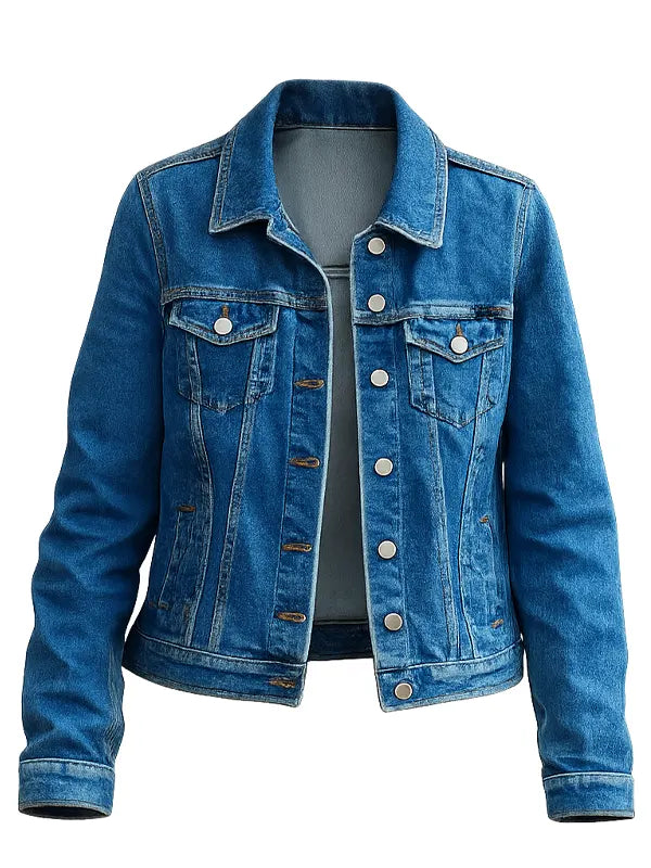 Run Away S01 Paige Greene Denim Blue Jacket