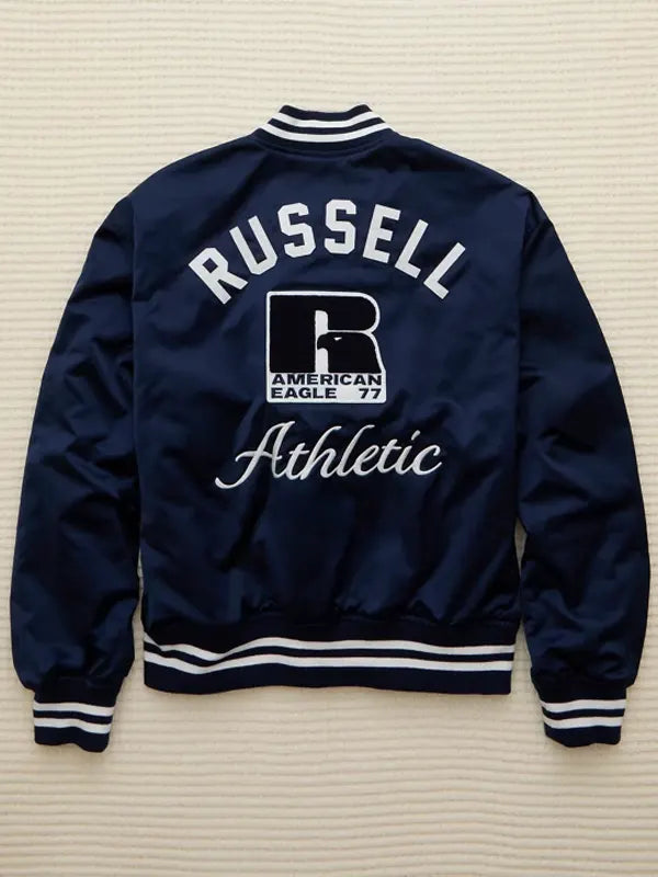 Russell Athletic Jacket Blue