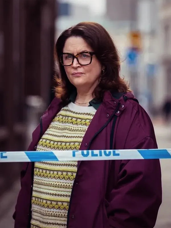 Ruth Jones Run Away S021 Purple Jacket