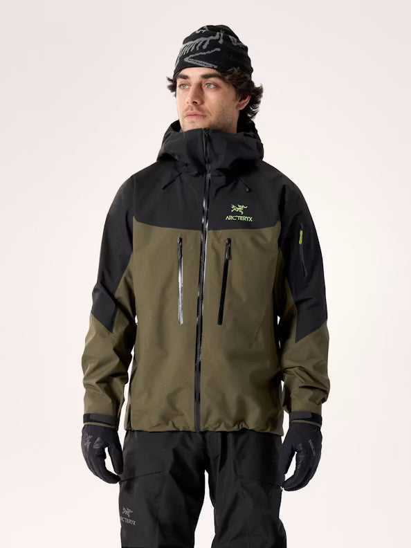 Arcteryx Alpha Sv 24k Gold Black Jacket