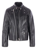 Sacai Leather Jacket Black