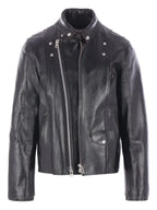 Sacai Leather Jacket Black