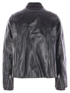 Sacai Leather Jacket Black