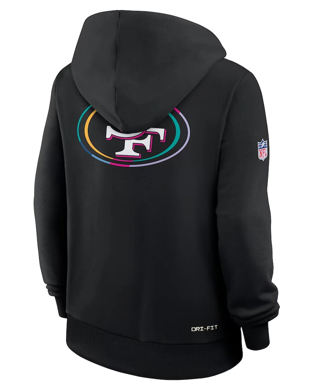 San-Francisco-49ers-2025-Crucial-Catch-Logo-Hoodie