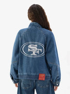 Off Season 49ers Oversized Denim Jacket