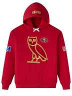San Francisco 49ers Ovo Red Hoodie