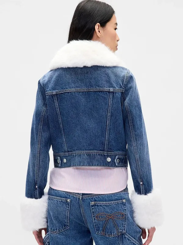 Sandy Liang Gap Blue Jacket