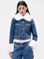 Sandy Liang Gap Blue Jacket