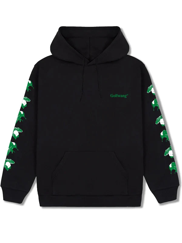 Save-The-Bees-Pullover-Hoodie-Black-And-Green
