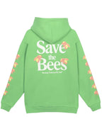 Save-The-Bees-Zip-Up-Hoodie-Green