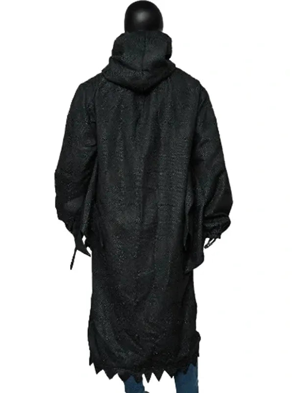 Scream 2026 Ghost Black Hooded Costume