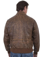 Scully Leather Jacket Back