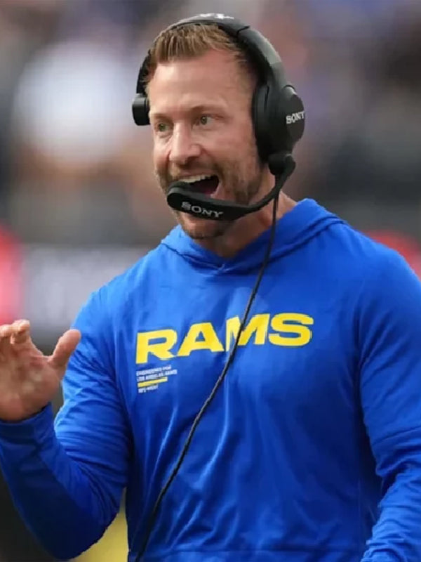 Sean McVay LA Rams Sideline Hoodie T-Shirt