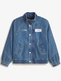 Off Season Seahawks Oversized Denim Jacket