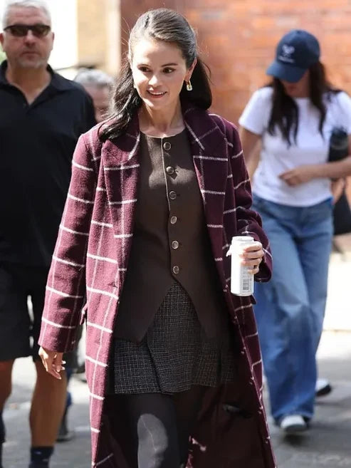 Selena Gomez Only Murders In The Building S06 Long Coat