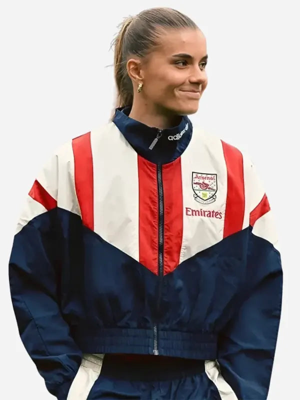 Selina Cerci Arsenal Adidas Eqt Track Jacket