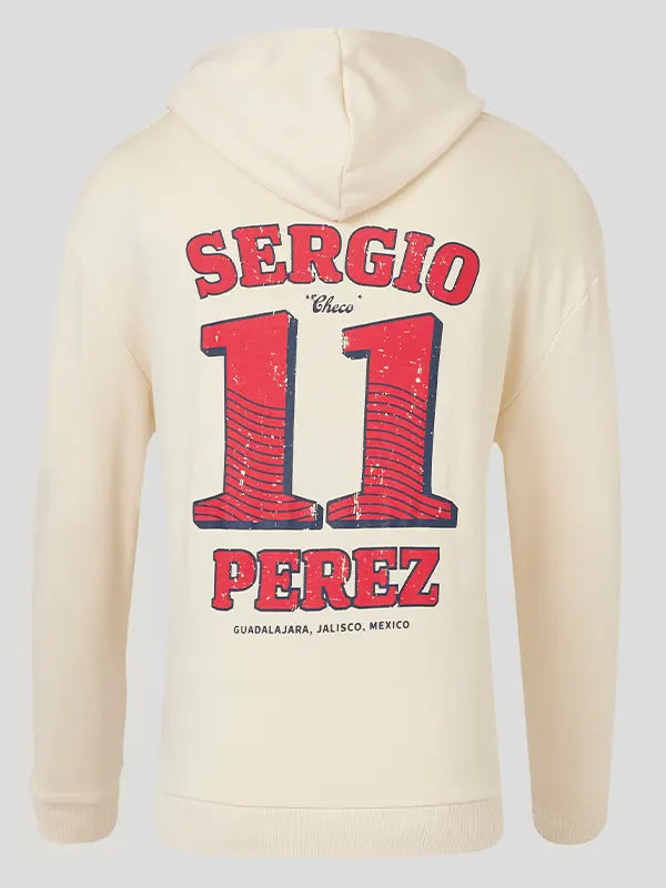 Sergio Perez Red Bull Racing Checo Vintage Oversized Pullover Hoodie