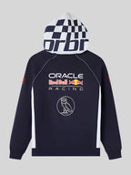 Ovo Red Bull Racing Pit Crew Color Block Hoodie - Red Bull Navy