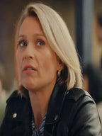 Sian Brooke Trying S05 Black Leather Jacket