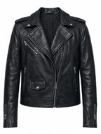 Sian Brooke Trying S05 Black Leather Jacket
