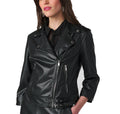 Silver Moto Jacket