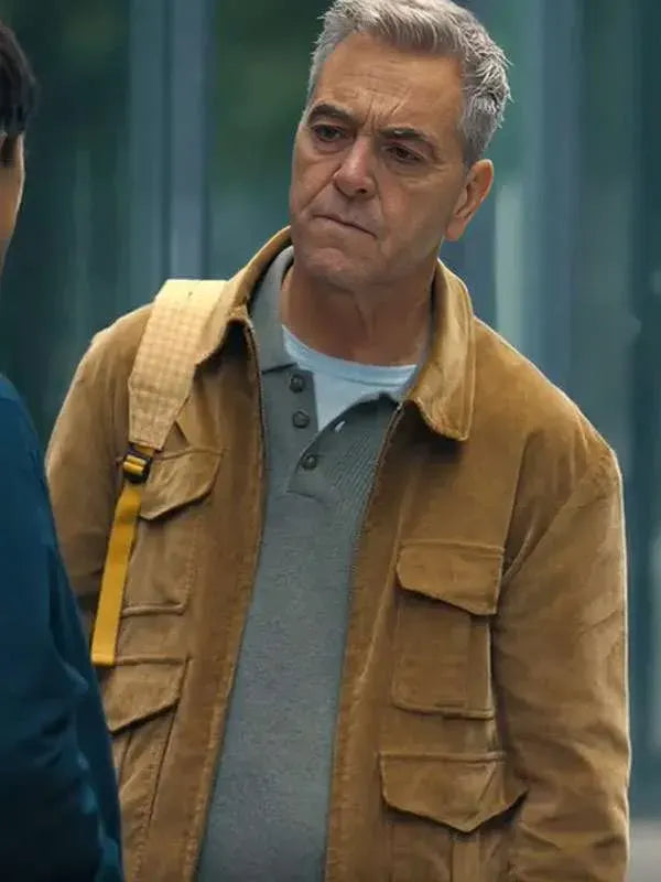 Simon Greene Run Away2026 Brown Corduroy Jacket