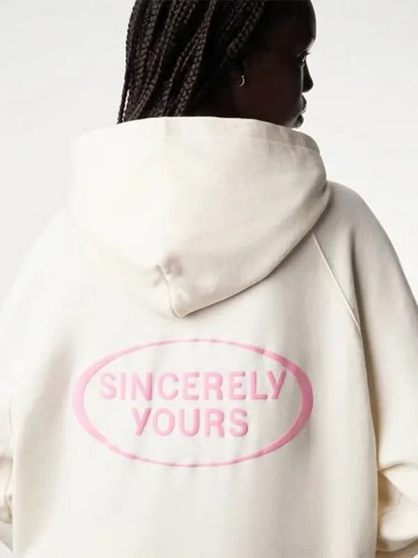 Sincerely Yours Hoodie With Gloss Pocket