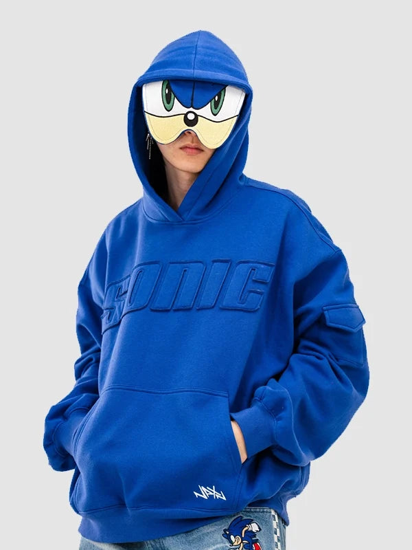 Sonic X Neptun 2026 Blue Hoodie