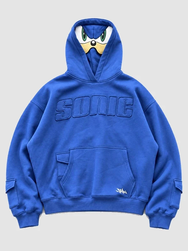 Sonic X Neptun 2026 Blue Hoodie