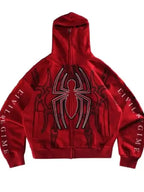 Spider-Man Brand New Day 2026 Web Red Hoodie