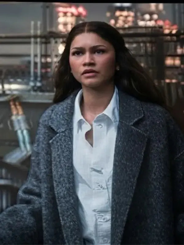Spider-Man Brand New Day 2026 Zendaya Grey Coat