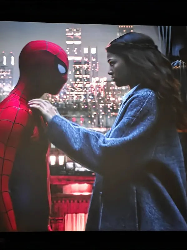 Spider-Man Brand New Day 2026 Zendaya Grey Coat