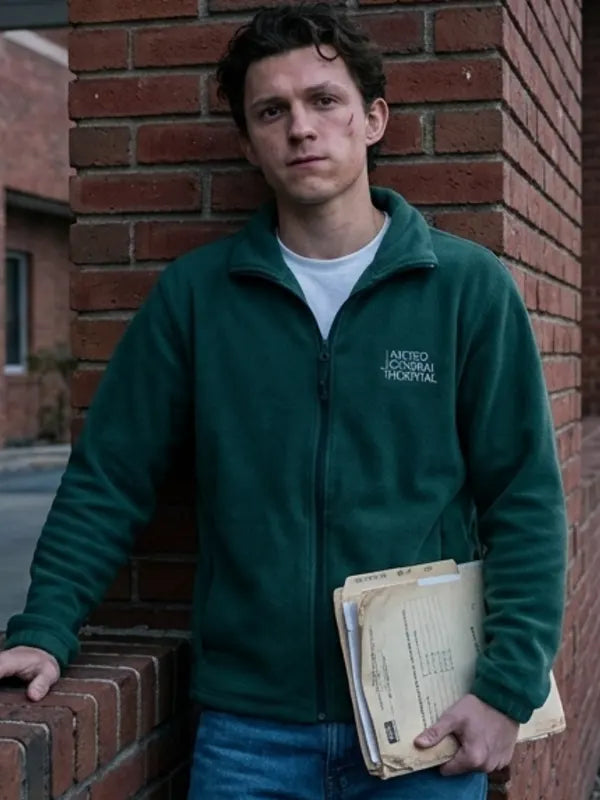 Spider-Man: Brand New Day Tom Holland Green Fleece Jacket