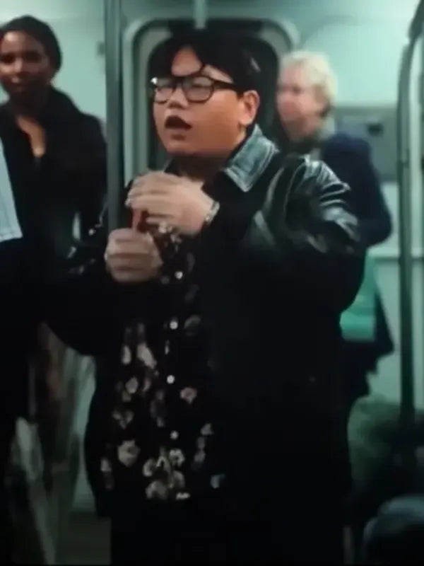 Spider Man Brand New Day Jacob Batalon Black Leather Jacket