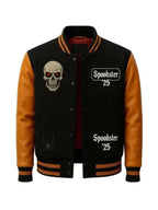 Haunted and Hype Spookster Varsity Jacket