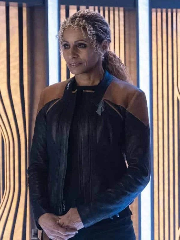 Star Trek Picard Raffi Musiker Leather Jacket