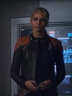Star Trek Picard Raffi Musiker Leather Jacket