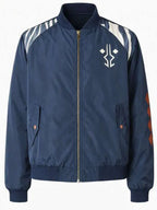 Star Wars Ahsoka Print Blue Bomber Jacket
