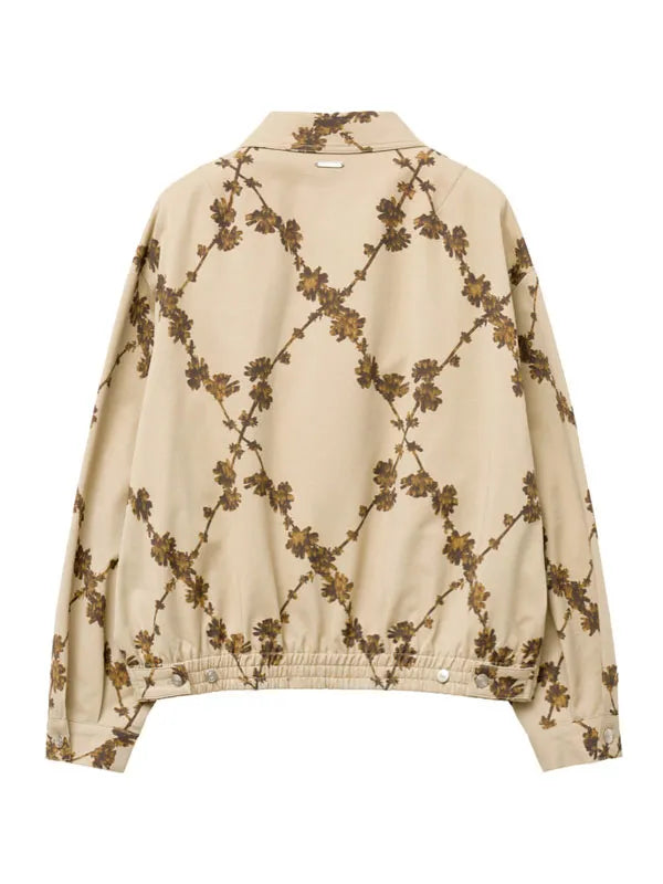 Off Campus S01 Stephen Kalyn Beige Cotton Jacket