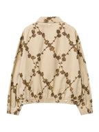 Off Campus S01 Stephen Kalyn Beige Cotton Jacket