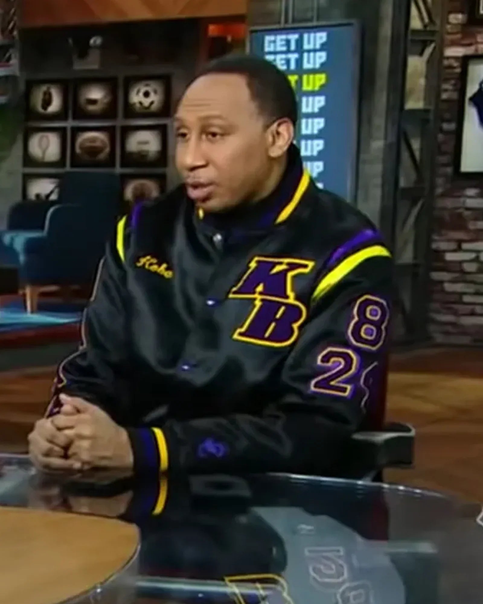 Stephen A Smith Kobe Bryant Jacket
