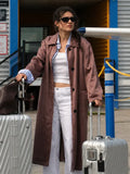 Sterling Point S01 Ella Rubin Brown Coat