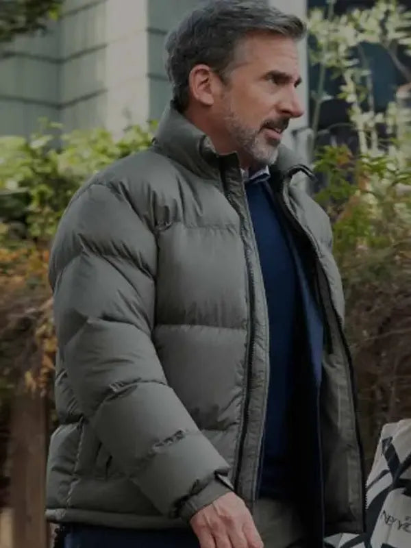 Steve Carell Rooster S01 Puffer Jacket